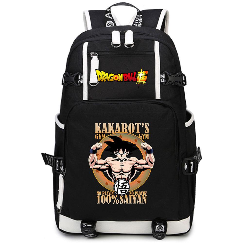 Dragon Ball Sun Wukong Large Capacity Teen Student School Bag Men's and Women's Leisure Travel Backpack