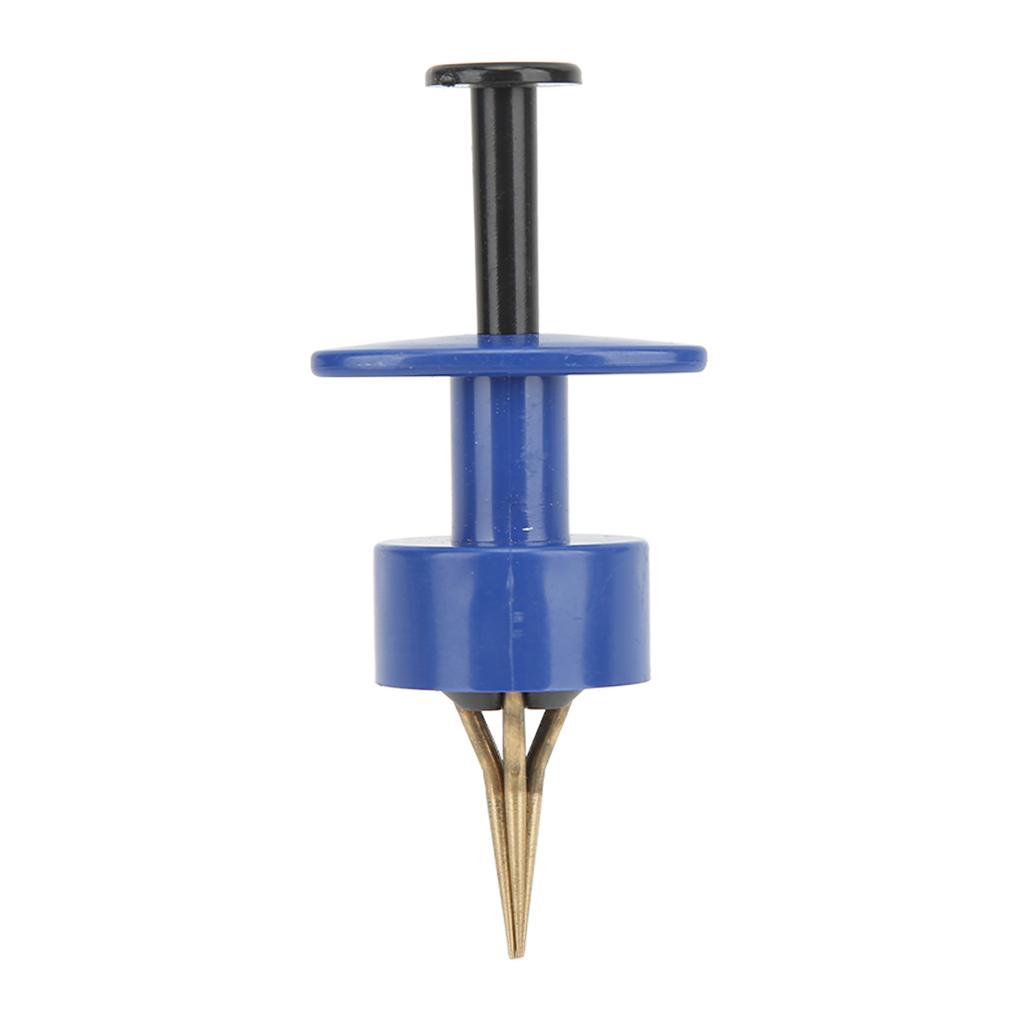 Fishing Baits Clip Portable 4 Claws Bloodworm Meitemark Clip med gummibånd fiskeutstyr