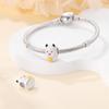 Authentic Charm Bead Charms copper Halloween Ghost Bead Charms Compatible With Charm Bead Charms Plata Bracelets for Women Jewellery Making Diy