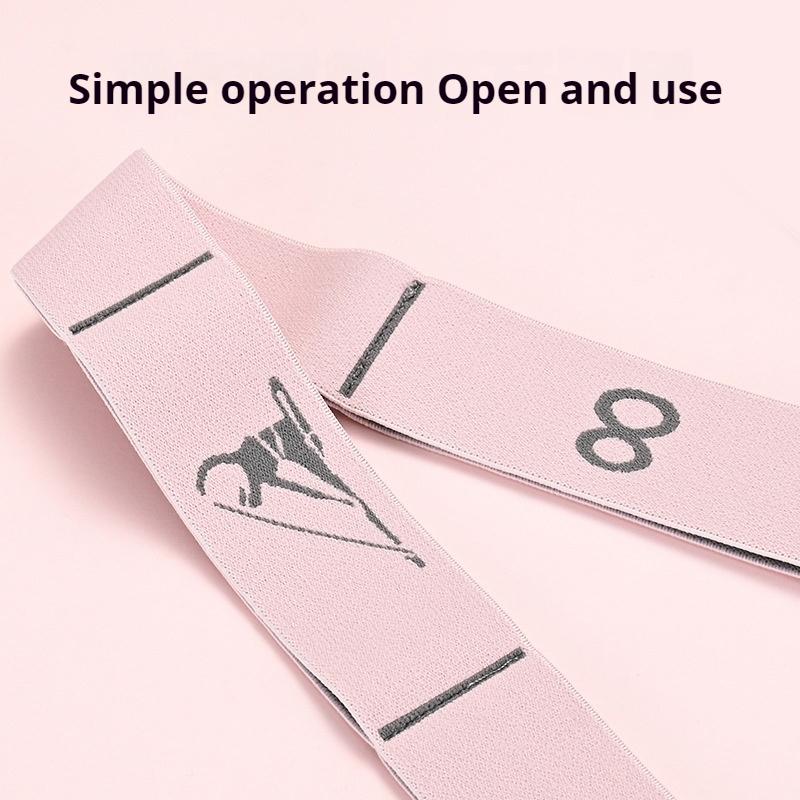 Elastic Stretch Belt Women Dance Yoga Flexible Adjustable Training Stretch Bands Non Slip Resistance Fitness Pull Straps