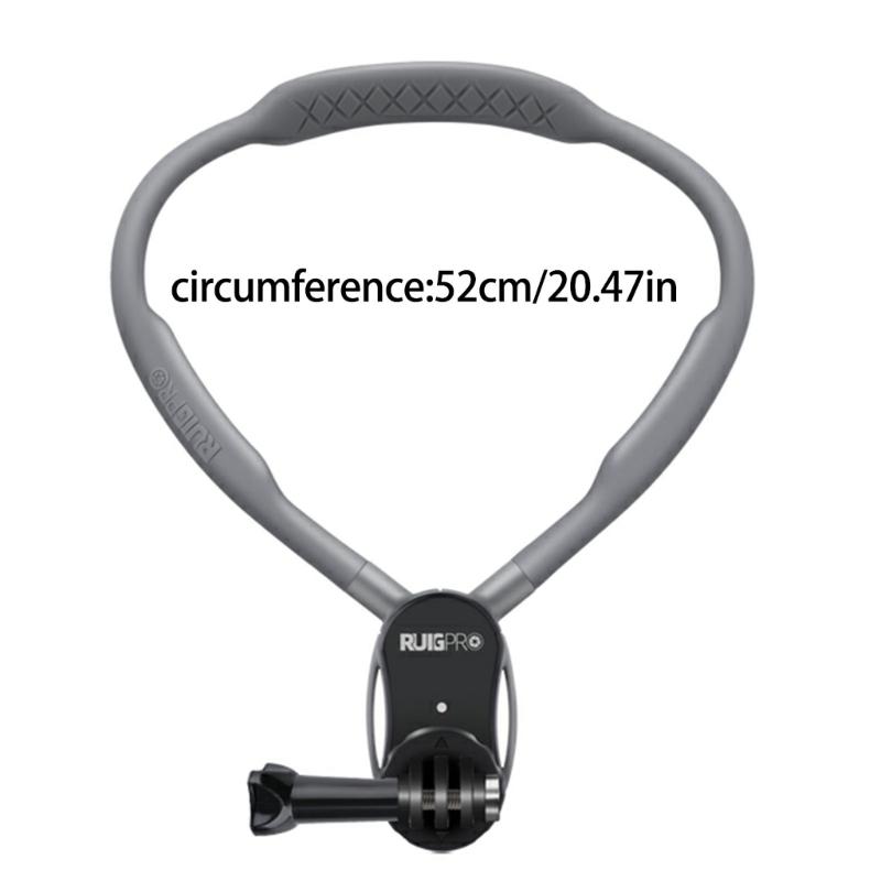 Magnetic Neck Mount Neck Strap for Camera 360Degree Angle Adjustable Body Mount Lightweight Magnetic Neck Support
