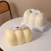 Ceramic Tissue Cover Desktop Ornaments Storage Boxes for Hotel Kitchen Household