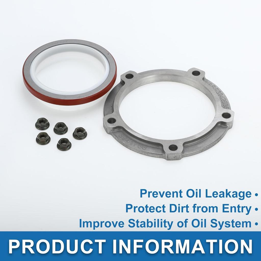 Front Crankshaft Oil Seal No.3942535 Main Seal for ISC ISL C8.3 8.3C 6C 6CT 8.3L
