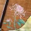 Bamboos Fan,Round Folding Fan,Chinese Foldable Hand Fan Handheld Fan for Birthday Party Wedding Home Decorations