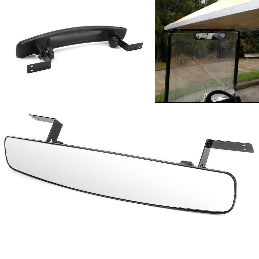 Convex Central Rearview Mirror 180 Degree Wide Angle Panoramic View Fit for Yamaha