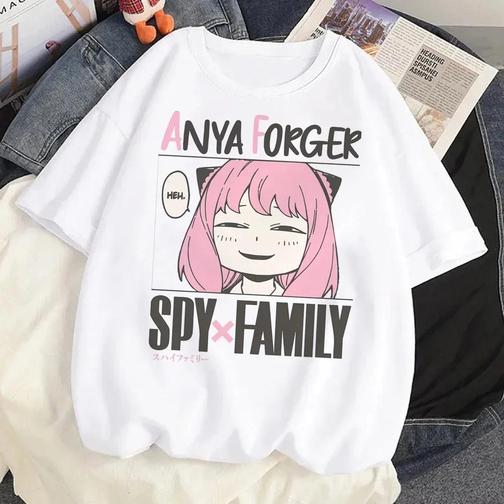 Loid Forger Yor Forger Anya Forger Tričko Kreslené Manga Anime Harajuku Grafické Kawaii Tričko pro Pánské Dámské Bavlněné Tričko