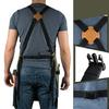Robuste Arbeits-Schürze, Baumwoll-Canvas, Verstellbare Kreuz-Rückenbänder, Unisex