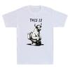 Das ist Bullshit Lustige Kuh Sitzt Auf Toilette Meme Sarkastisches Zitat Witz Männer T-Shirt Unisex T-Shirt