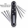 Ergonomic Handle Folding Screwdriver Set Multifunctional Screwdriver Tool  Household Repairs