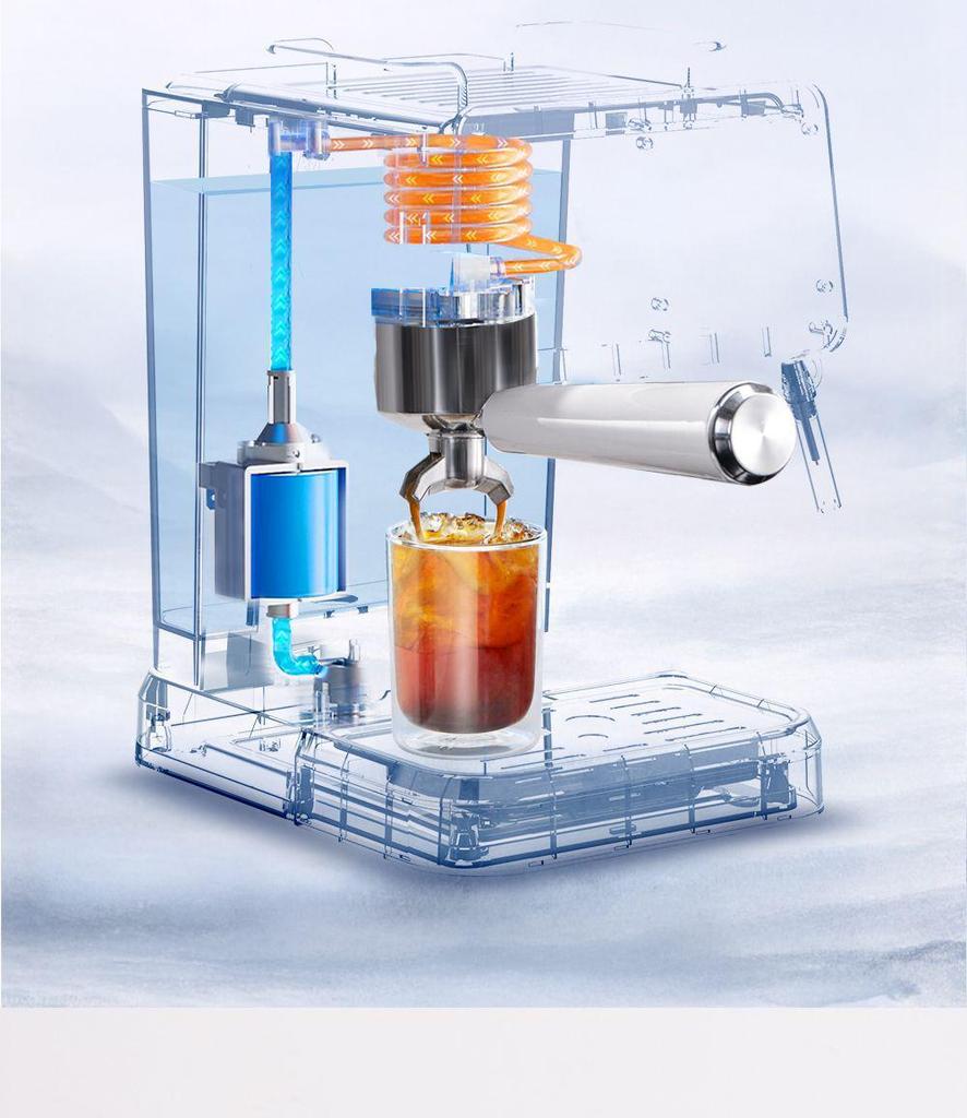 Taliansky espresso kávovar 20 bar: Poloautomatický, Dvojitá extrakcia, Horúci a studený, so zabudovaným mlynčekom pre domáce použitie