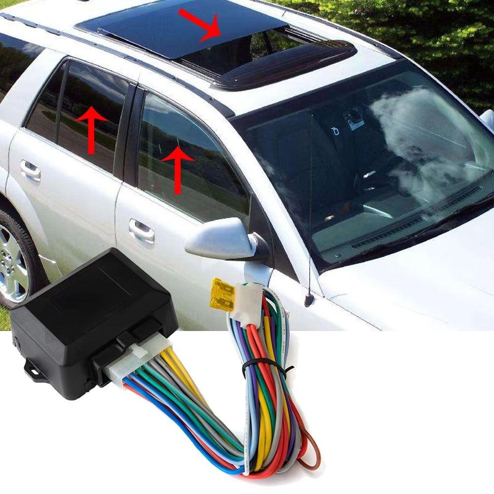 Automatic System Auto Close Windows For 4 Doors Alarm System Power Window Closer  Vehicle Module