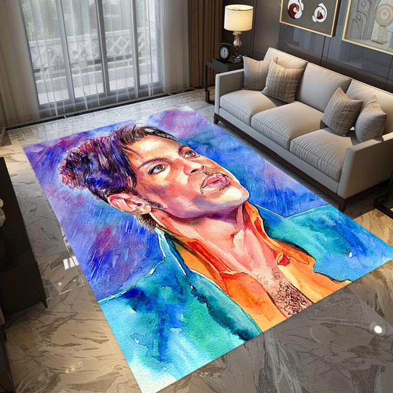 Prince's Iconic Guitar Artistry carpet Living room and bedroom mats floor mats Art Bathroom mat Room