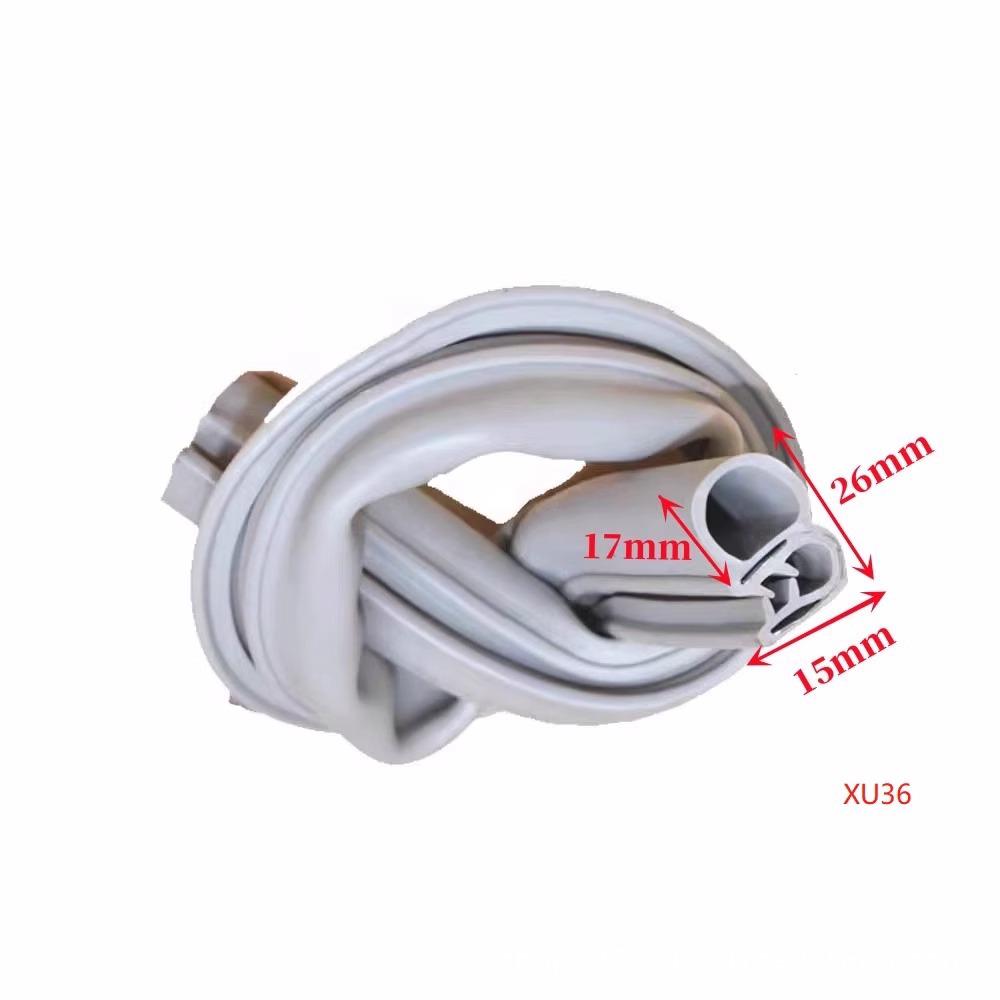 U-Shaped Waterproof Dustproof Rubber Sealing Strip for Cabinets and Car Doors
