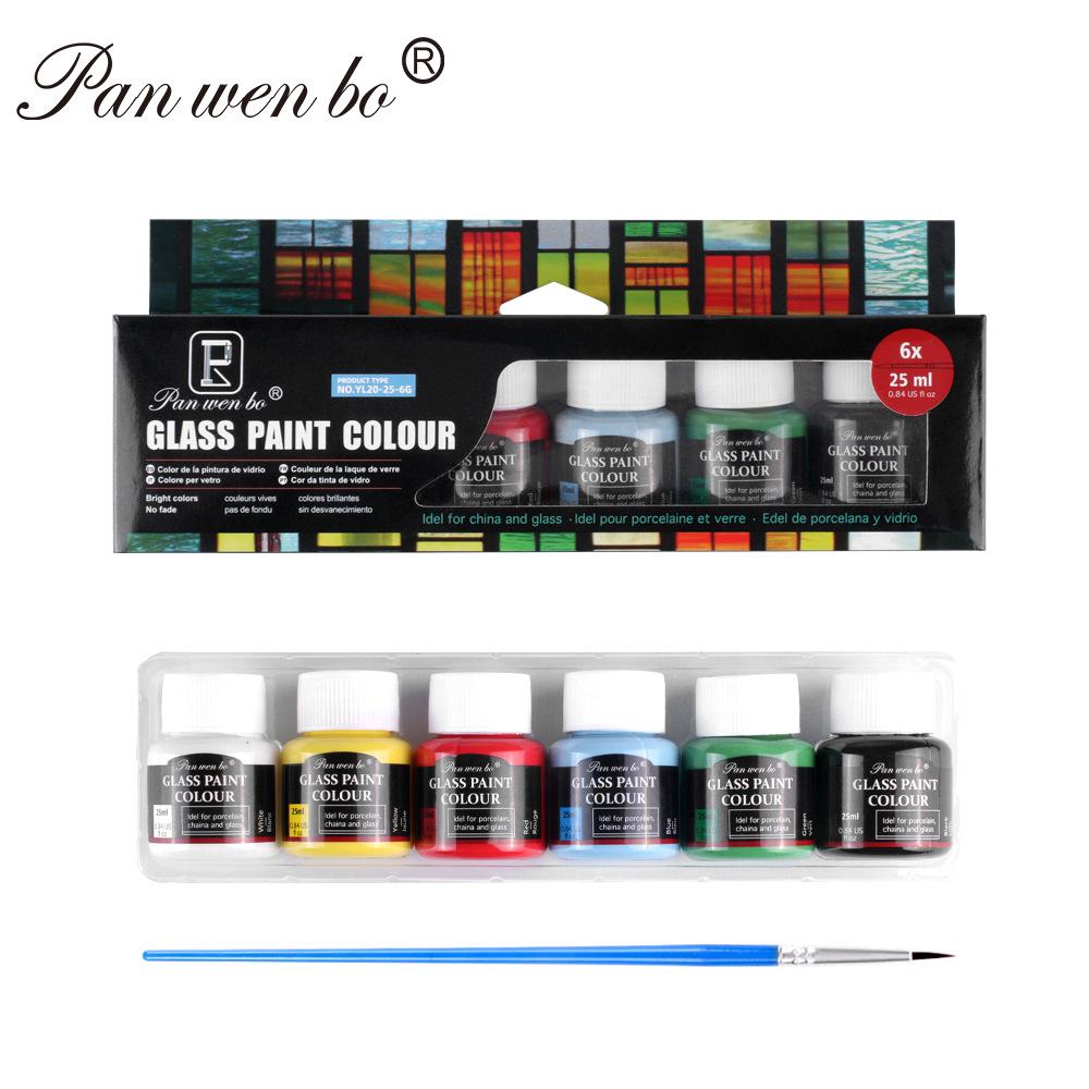25ml Acrylic Paint Set for Textiles, Glass, and Watercolor Art Projects