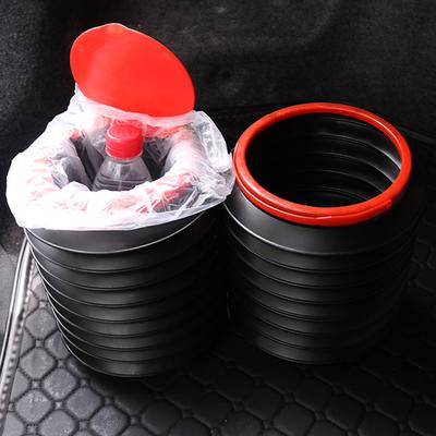 Trash Bin Garbage Can Car Wash Telescopic Bucket Folding Trash Organizer Garbage Holder Universal