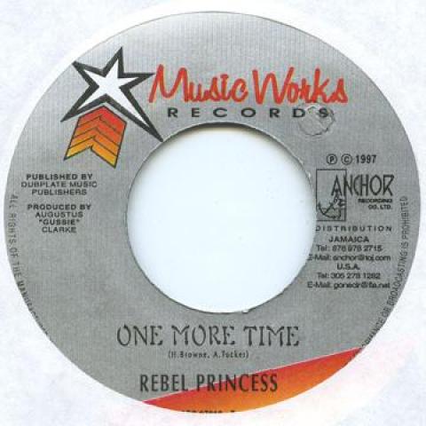 7inch Record REBEL PRINCESS / DADDY RINGS, PRINC - One More Time / Last Night Anchor/Music Wo 1992 Jamaica Reggae, Ska & Dub
