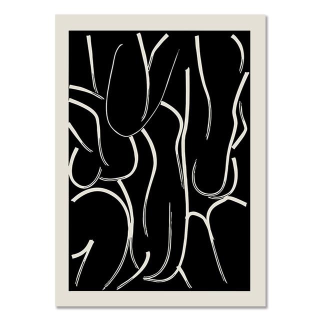 Moderne Kunst Matisse Abstrakte Poster Zeichnung Körper Linie Figur Malerei Wand Bild Leinwand Druck Nordic Wohnkultur für Wohnzimmer