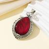 Water Drop Shell Alloy Pendant Necklace With Electroplating For Fashionable Women
