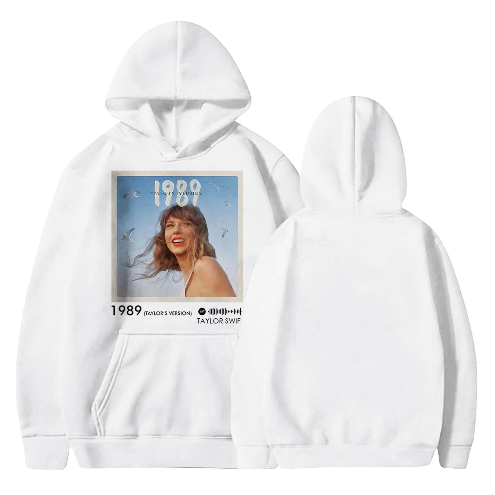 

Women s Color Sweatshirt Long Sleeve Round Neck Casual Comfortable Loose Lightweight Women s Sweatshirt L білий