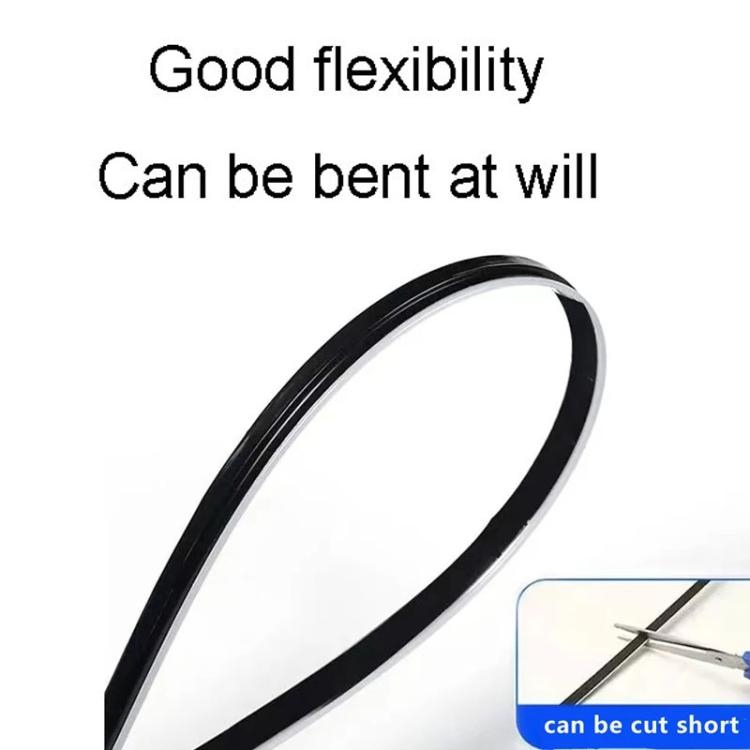 

110cm+110cm 2-in-1 RGB Ambient Lights Dual Control Fiber Optic Colorful Lights for Car Interior Decor Type A