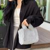 Winter Faux Fur Shopper Tote Bag for Women Plush Handbag Designer Fluffy Wool Shoulder Bag Women Furry Crossbody Messenger Bag KTB