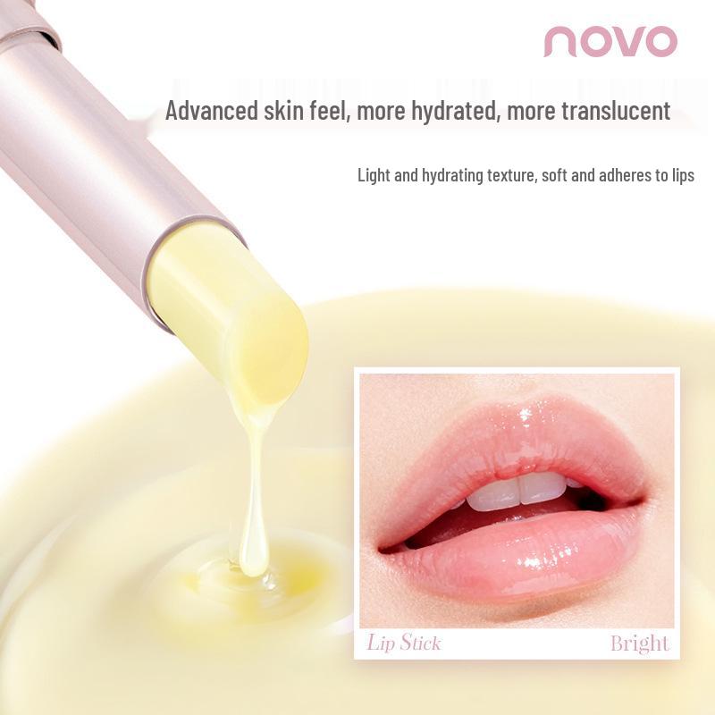 NOVO9231 Hydrating Temperature-Changing Lipstick: Autumn & Winter Moisturizing, Anti-Cracking, Fade Lip Lines, Natural Look, Color-Changing.