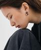 Tacit Onyx Pebble Earring