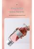 Portable Glass Water Bottle with Lanyard - Quick Open, Tea Separator, High-Capacity Borosilicate Glass
