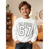 6 7 Meme Kids Sweatshirts Funny Digital Graphic Hoodie Casual Long Sleeve Top Loose Comfortable Streetwear Fashion Boys Clothes