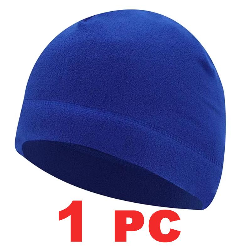 Fleece Warm Hat Winter Cap Men Women Outdoor Sports Skiing Cycling Hat Windproof Soft Beanie Cap Male Lady Autumn Winter Hats