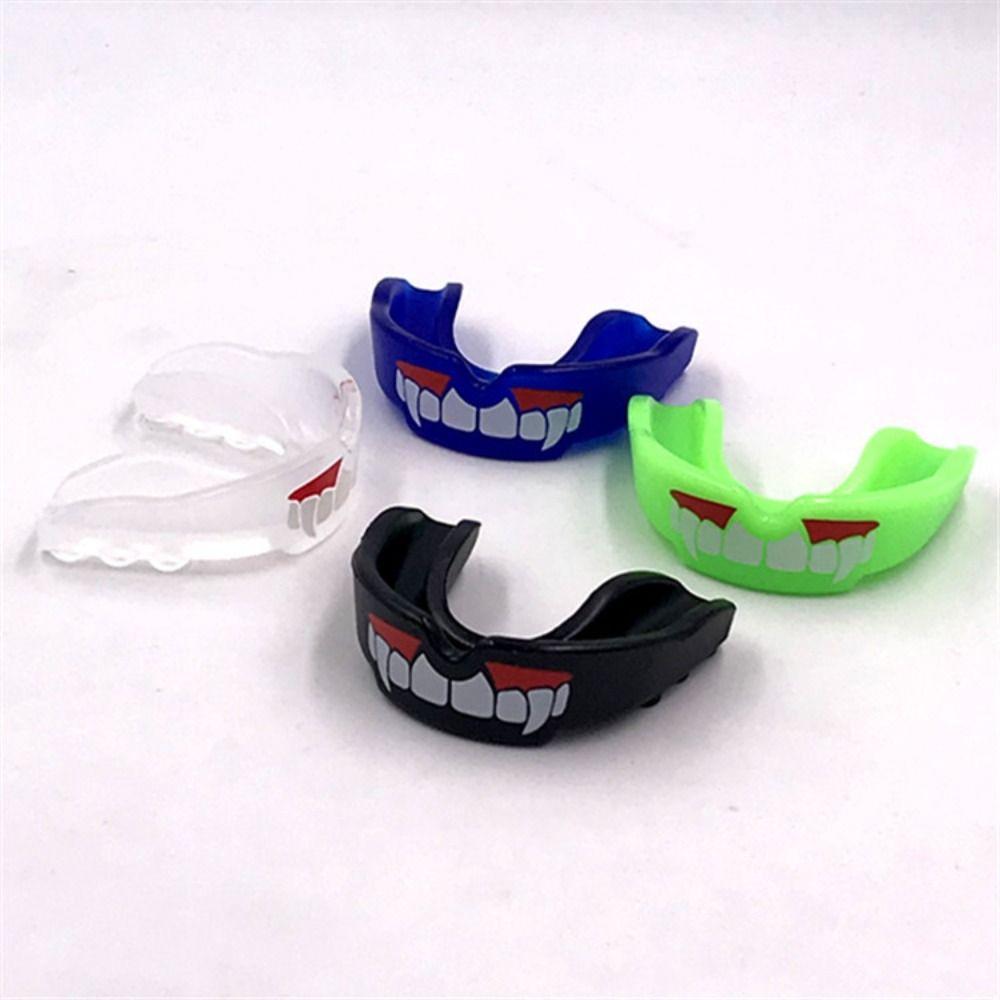 Black Blue Green Teeth Protection EVA Rugby New Boxing Gum Shield  Unisex