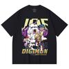 230 Gsm 100% Cotton Digimon V4 Gomamon Print Unisex Heavy Cotton T Shirt