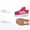Neo Runfalcon Non-Slip Shock Absorbing Wear-Resistant Low-Top Running Shoes Kids Sneakers Red White FW5140