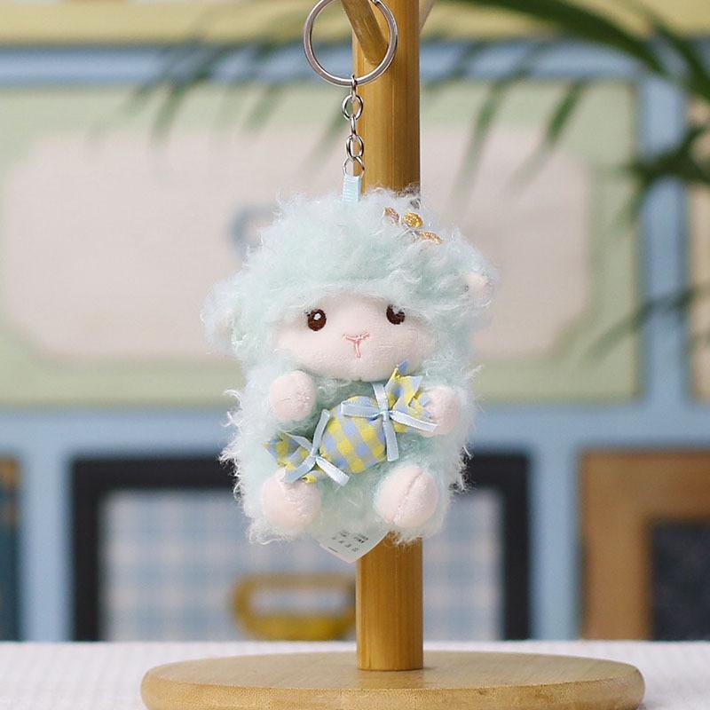 Plush Sheep Keychain With Cotton Filling For Kids And Adults Cute Bag Charm