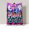 Sajaboys Kpop Printing Blanket for Home Fleece Plush Hunters Flannel Blankets