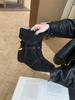 Inner Height Increasing Pointed Suede Skinny Medium Tube Knight Boots Women's Boots 2025 Fall Winter Western Cowboy Pile Boots