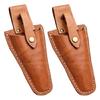 Ergonomic Pruning Shear Pouch Sheath Secure Closure With Snaps Fastener Designed For Comfortable Belt Attachments 1 Pair