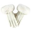 Windproof Knitted Gloves Warm Outdoor Sports Gloves Fashion Cycling Gloves  for Women