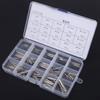 150 Pcs 304 Stainless Steel Cotter Pins 15 Sizes Small Cotter Pins Hardware Pins Heavy Duty Carter Pins Kit