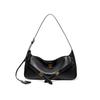 Women's Cowhide Fashion Shoulder Bag Light Luxury Leather Large Capacity Women's Commuter Underarm Tote Bag