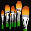 Nylon Hair Oil Painting Brushes Art Painting Tools Students Outdoor Sketching Watercolor/ Acrylic Paint Brushes Art Supplies