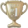 Foil Balloon Cup Trophy Winner 1st Place Win Birthday 55X55Cm