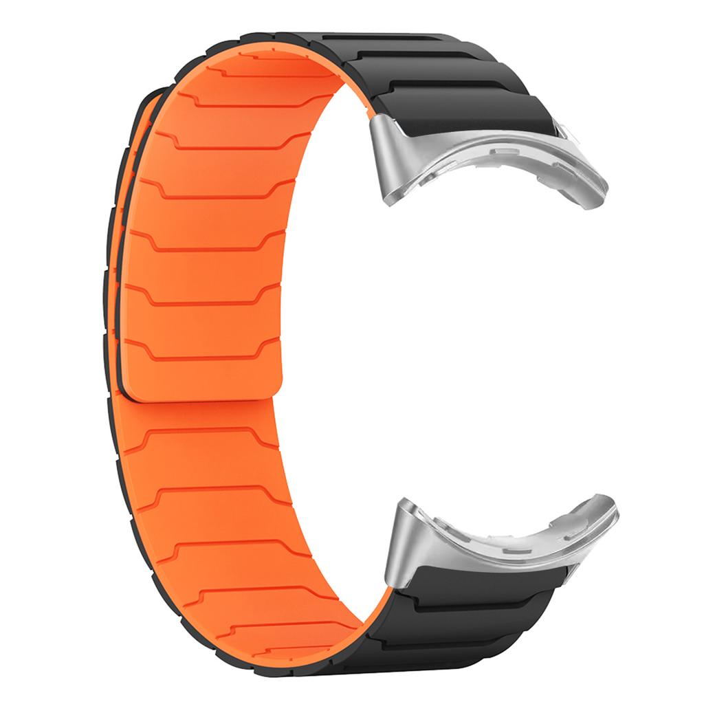 Magnetisk rem for Google Pixel Watch 4 3 2 1 41mm Silikonbånd for Google Pixel Watch 4 3 45mm Armbånd Tilbehør