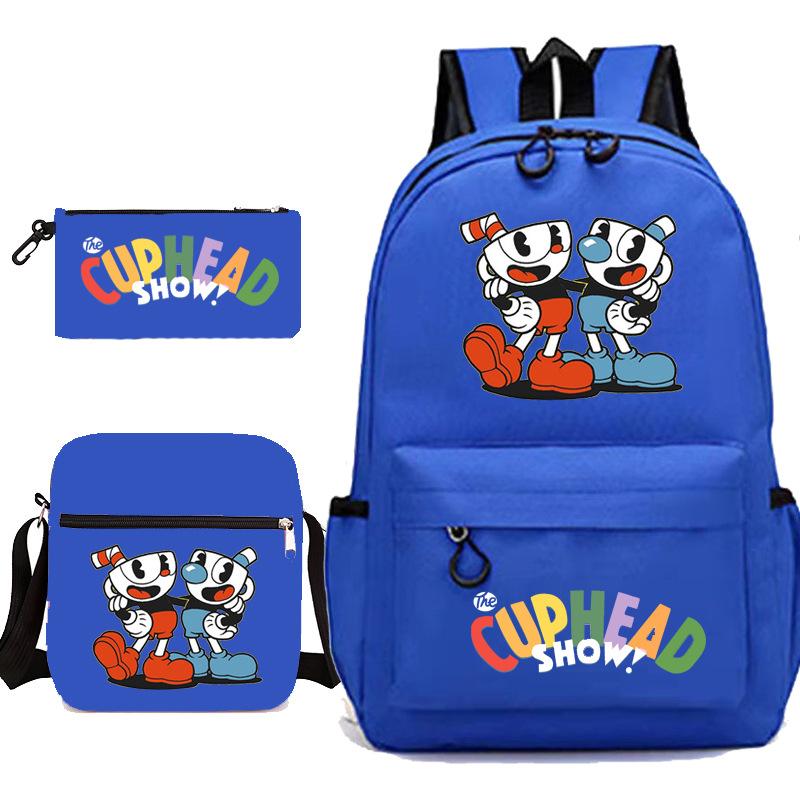 Cuphead Cuphead Skolēna Skolas Soma Mugursoma