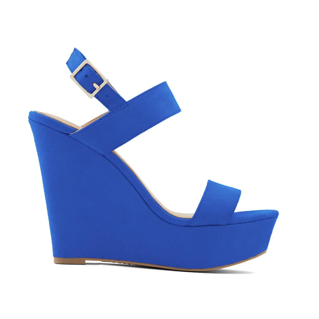 Women Sandals Open Toe Ankle Strap Platform Wedge High Heels Super Gladiator Ladies Buckle Summer Party Dress Shoes Large Size