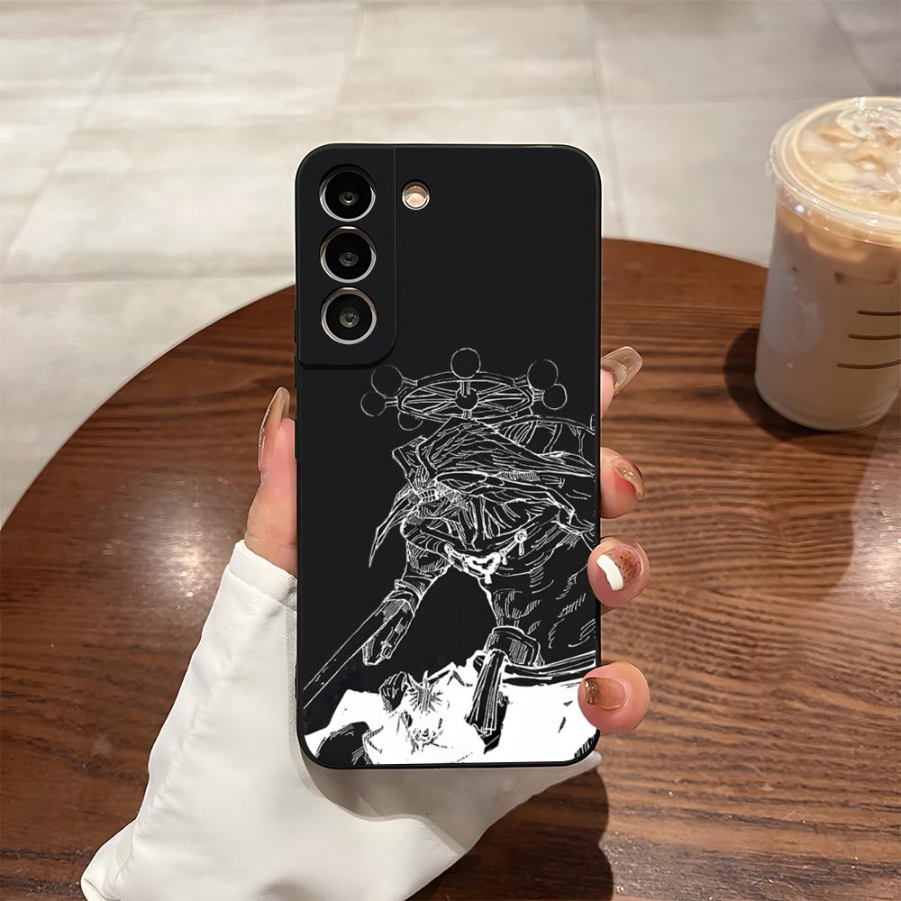 

Чехол для телефона Jujutsu Kaisen Mahoraga для Samsung S24 Ultra S25 S23 Fe S22 S20 S21 Plus Galaxy A54 A34 A53 A16 Задняя крышка Samsung s22plus