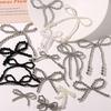 Unique Handmade Bowknot Accessory Fashion Jewelry Charm Bracelet Pendant Bowknot Pendant Suitable for Various Occasions