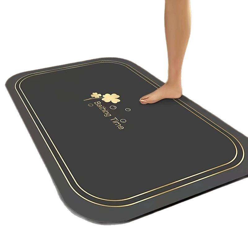Bathroom floor mat Water-absorbing quick-drying diatom mud floor mat Household bathroom anti-skid mat