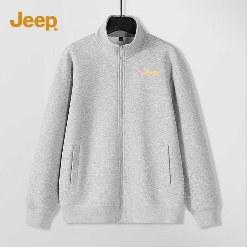 Jeep Men's Stand-Collar Casual Jacket