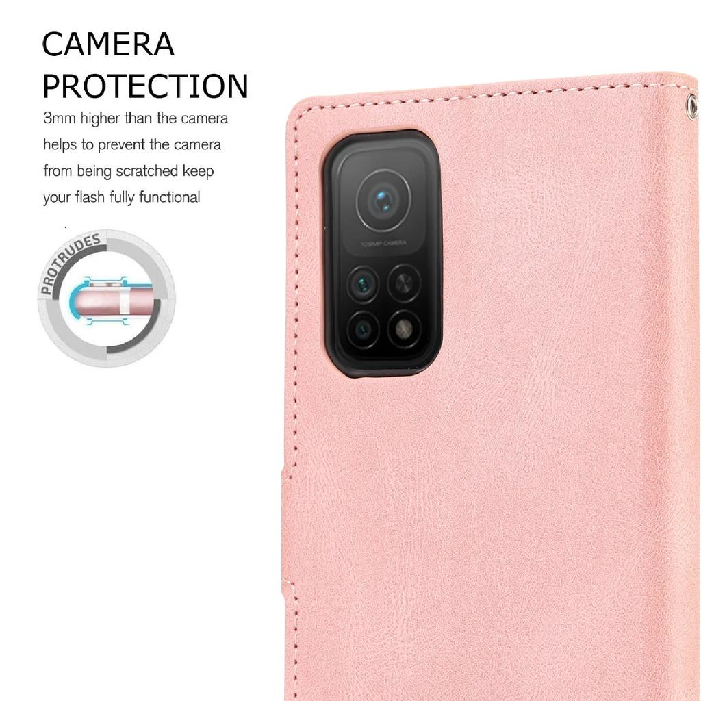 Leather Phone Case for Xiaomi Mi Redmi Note 13 12 11 12C A3 13C 12T 13R K70E Pro + POCO C61 M6 X6 X5 with Card Holder Cover